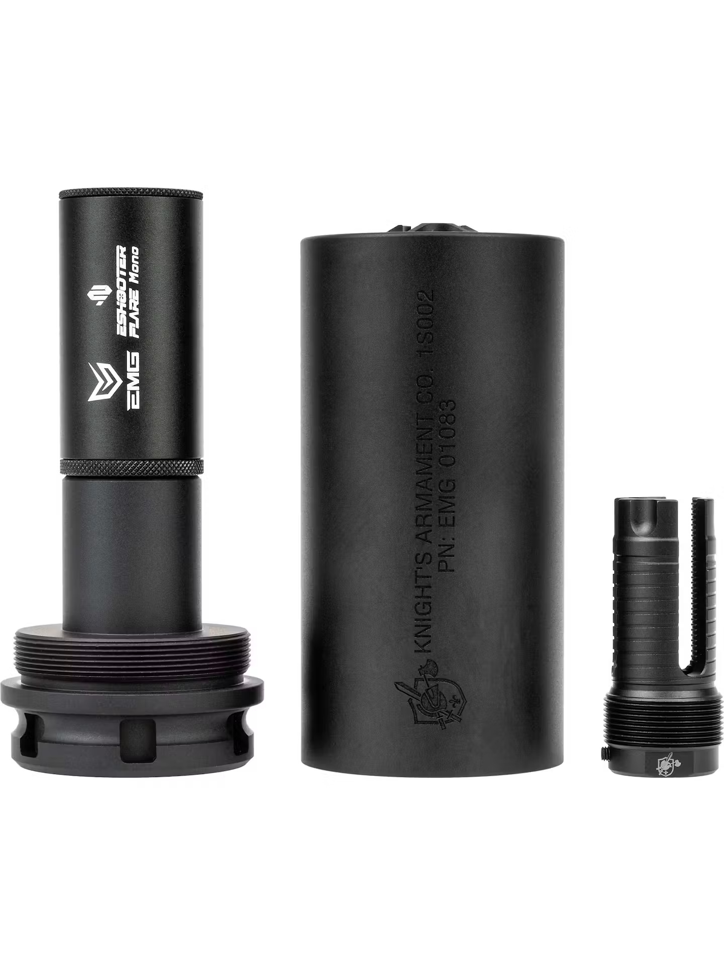 EMG KAC QDC Suppressor; Flare Mono Tracer BLACK - Image 2