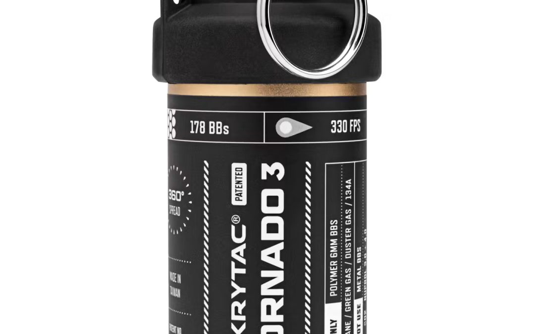 KRYTAC Tornado 3 Timed Airsoft Frag Grenade