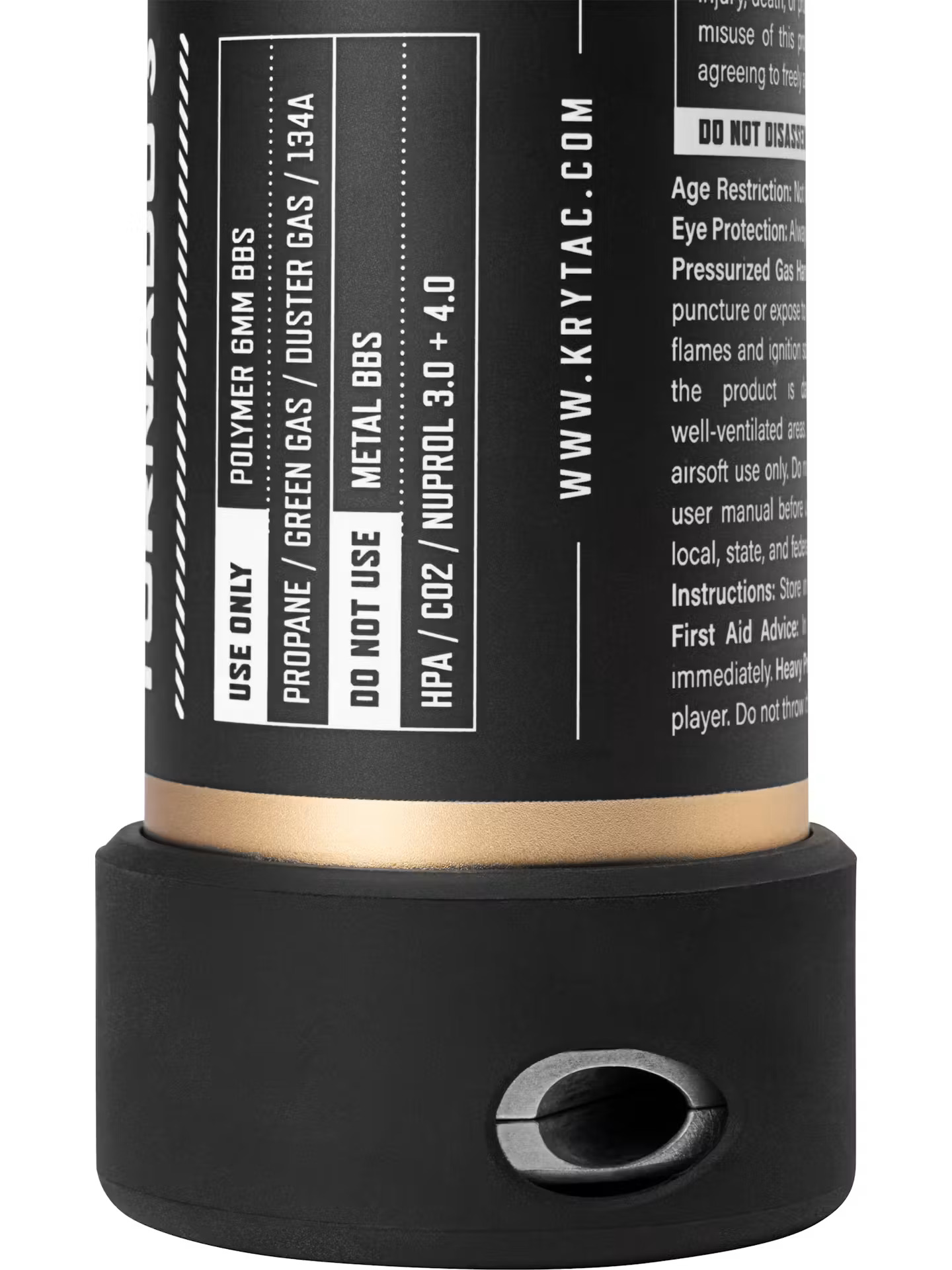 KRYTAC Tornado 3 Timed Airsoft Frag Grenade - Image 3