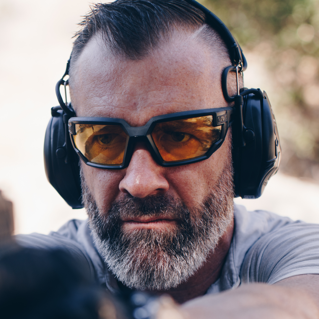 Mechanix Wear Type-X Tactical Eyewear ? Black Frame/Amber Lens - Image 10