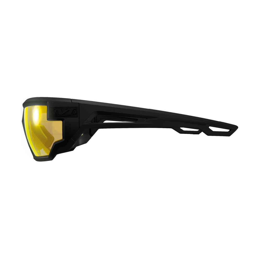Mechanix Wear Type-X Tactical Eyewear ? Black Frame/Amber Lens - Image 4
