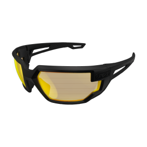 Mechanix Wear Type-X Tactical Eyewear ? Black Frame/Amber Lens