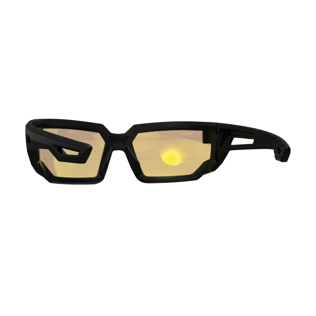 Mechanix Wear Type-X Tactical Eyewear ? Black Frame/Amber Lens - Image 5