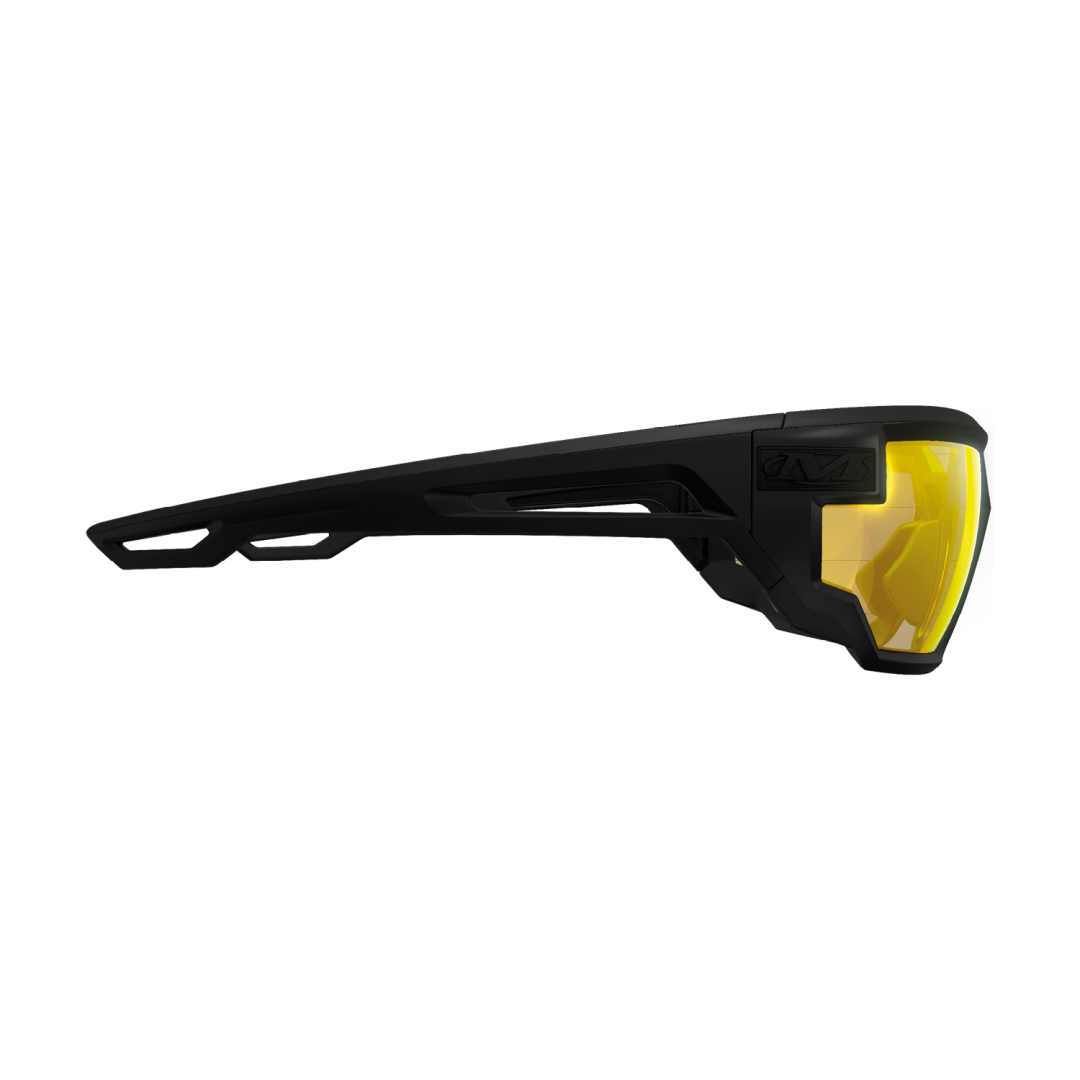 Mechanix Wear Type-X Tactical Eyewear ? Black Frame/Amber Lens - Image 7