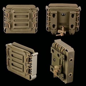 Silverback Hard Shell VKS Magazine Pouch Fits SRS, Tac-41 long and VKS FDE