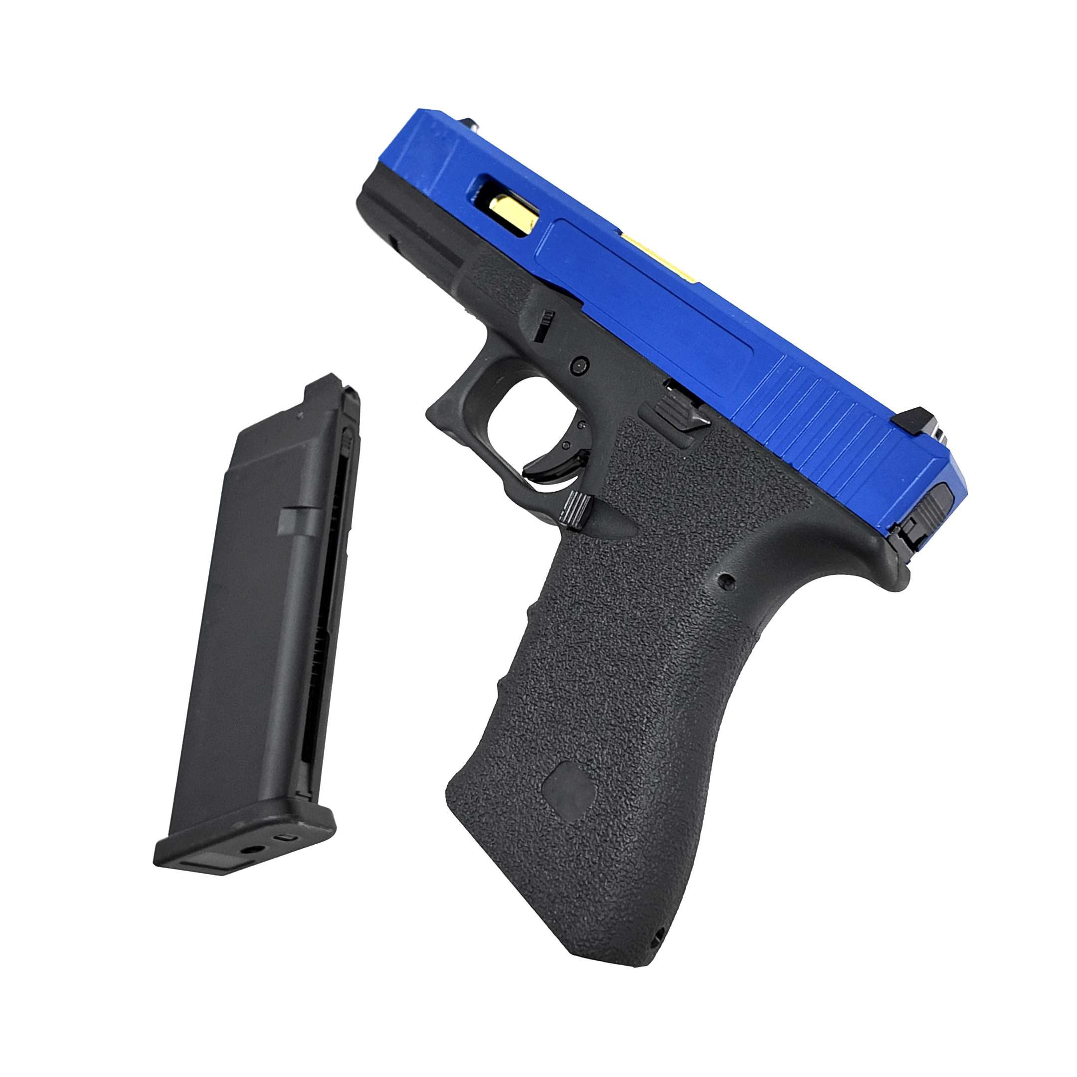 E&C EC17 SAI GBB Pistol ? Factory Two Tone (Blue) - Image 3