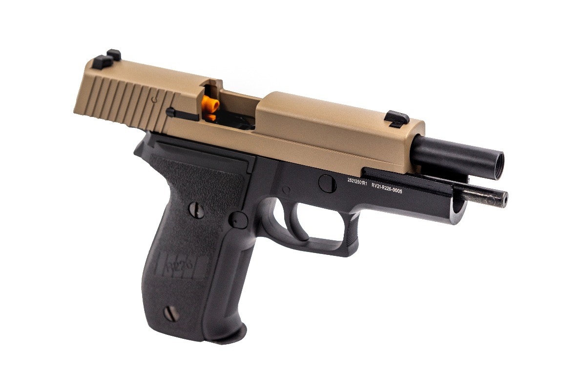 Raven R226 (Tan - Black) GBB Airsoft Pistol - Image 2