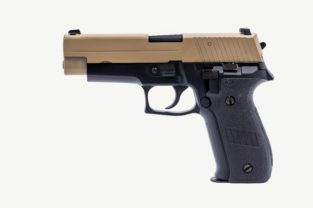 Raven R226 (Tan - Black) GBB Airsoft Pistol - Image 4