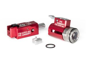 TTI TM MWS CNC hop unit with Adjuster Red