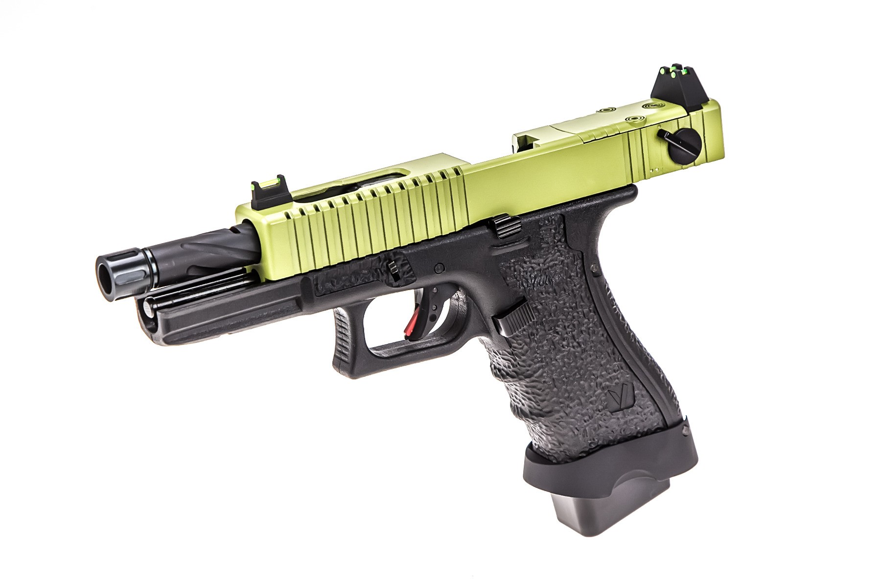 Vorsk EU8-T (Green) GBB Airsoft Pistol - Image 2